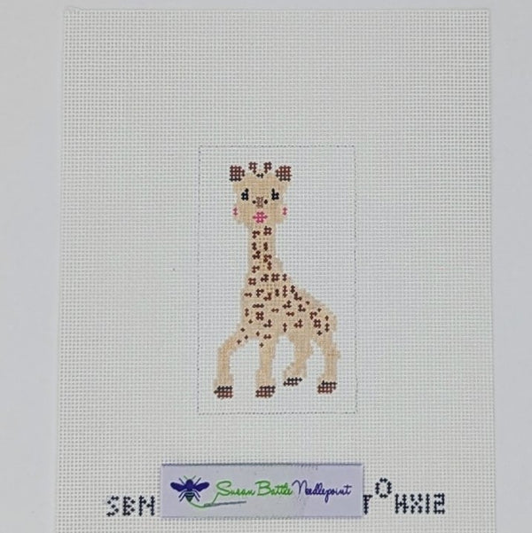 Sophie the Giraffe - Susan Battle Needlepoint