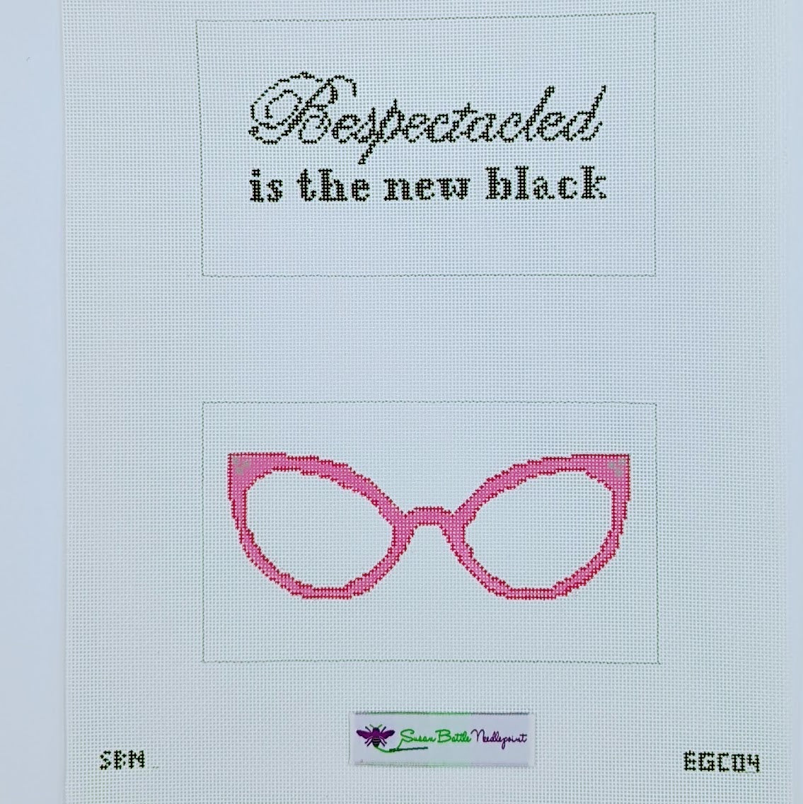 Bespectacled Is the New Black Double-sided Eye Glass Case